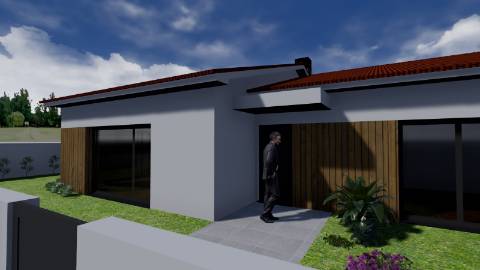 Moradia T3 - Térrea com piscina e jardim