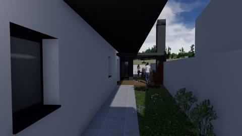 Moradia T3 - Térrea com piscina e jardim