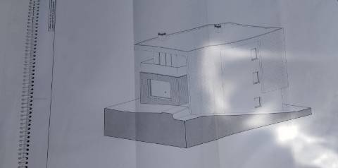 Moradia T4 de linhas modernas em fase de construção