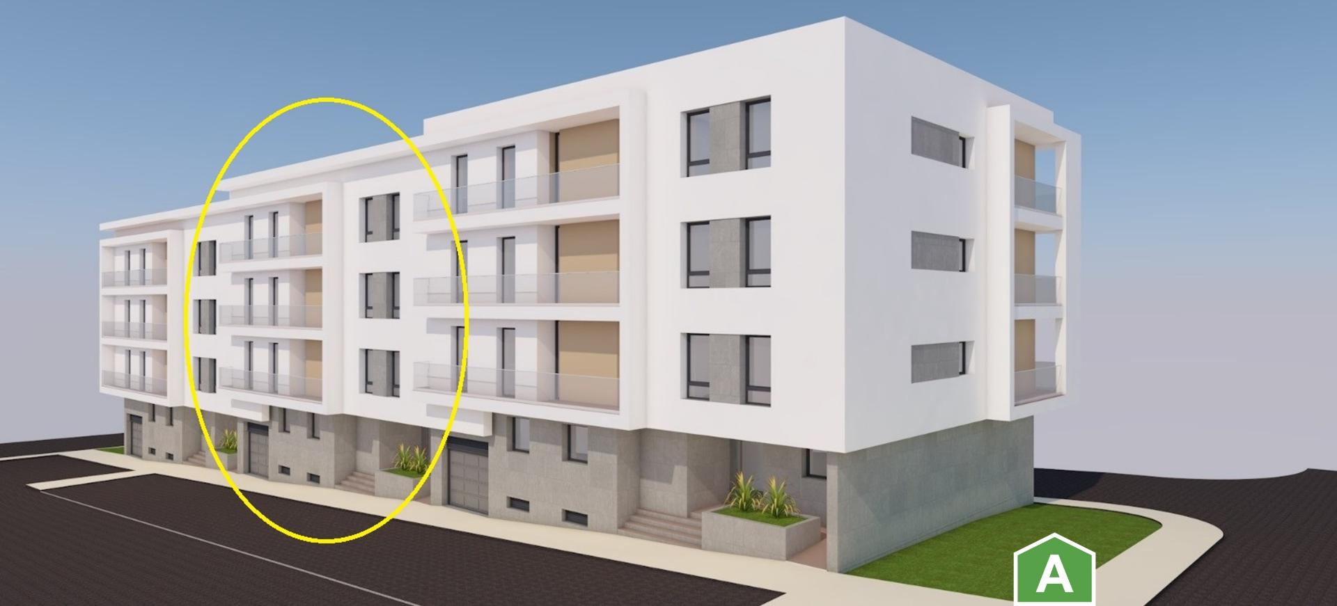 Edifício habitacional de T3 - Caldas da Rainha.