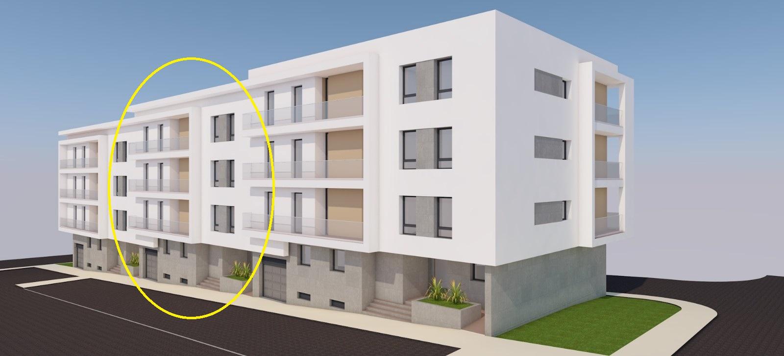 Edifício habitacional de T2 - Caldas da Rainha