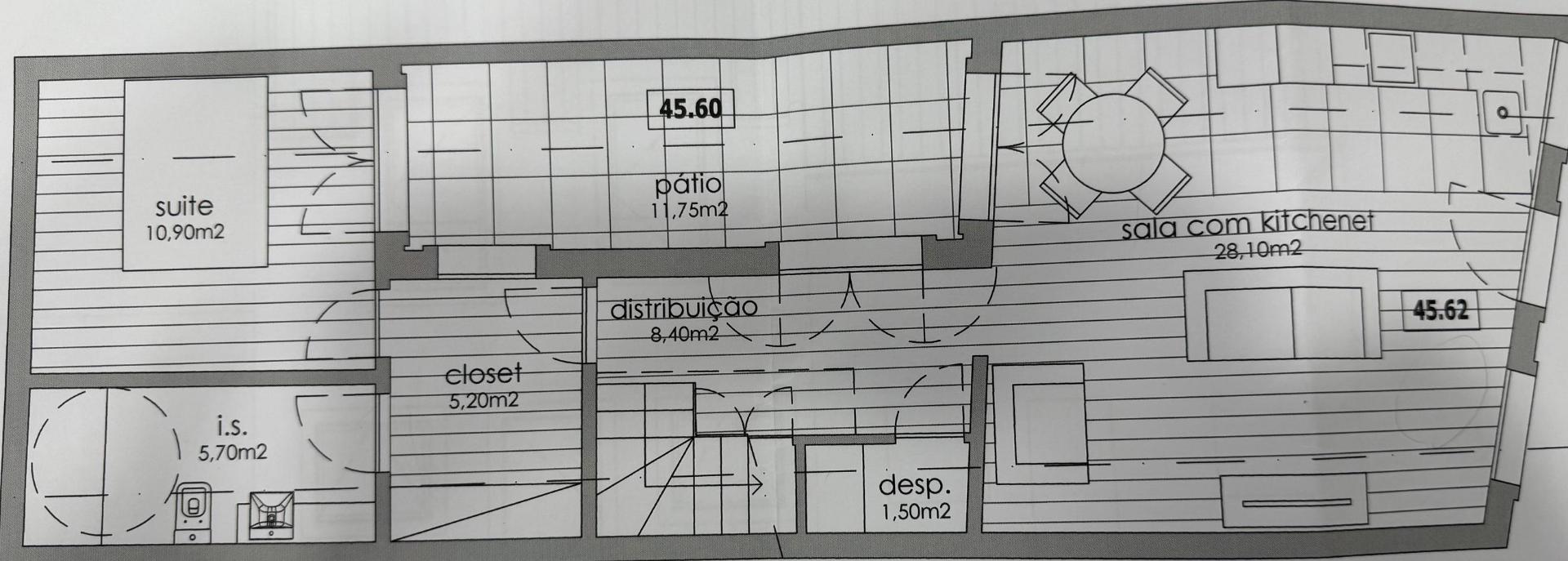 Moradia para reconstruir - centro da cidade de Caldas da Rainha