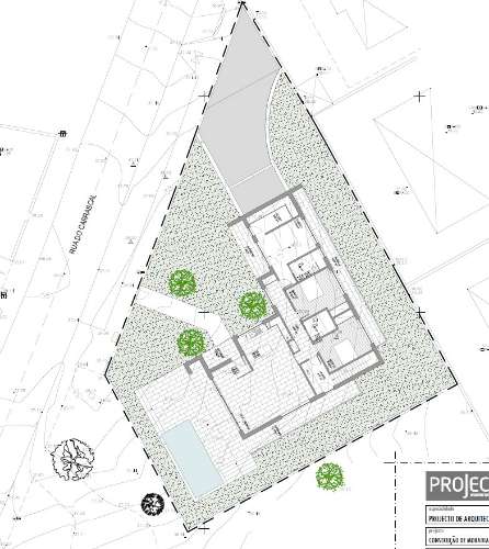Moradia contemporânea térrea com piscina - Nadadouro, Caldas da Rainha