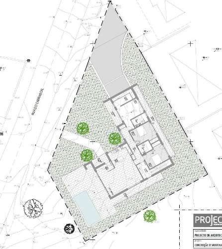 Moradia contemporânea térrea com piscina - Nadadouro, Caldas da Rainha