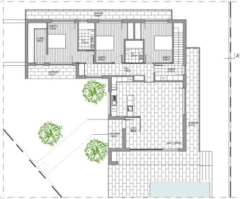 Moradia contemporânea térrea com piscina - Nadadouro, Caldas da Rainha