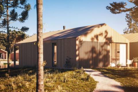 MORADIAS ECOLOGICAS A CONSTRUIR EM CAMPO DE GOLFE