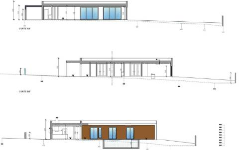 Moradia T3 térrea com piscina - entre a Foz do Arelho e Caldas da Rainha
