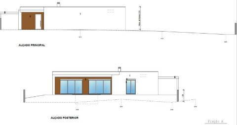 Moradia T3 térrea com piscina - entre a Foz do Arelho e Caldas da Rainha
