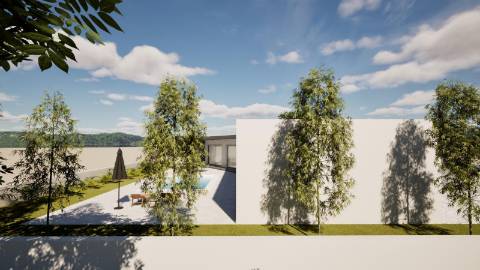 Moradia T3 térrea com piscina - entre a Foz do Arelho e Caldas da Rainha