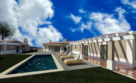 MOMORADIA T3 DE LUXO COM PISCINA PERTO DE CALDAS DA RAINHA