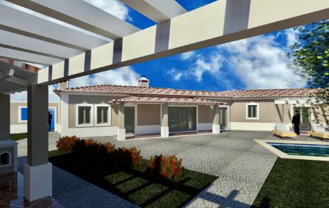 MOMORADIA T3 DE LUXO COM PISCINA PERTO DE CALDAS DA RAINHA