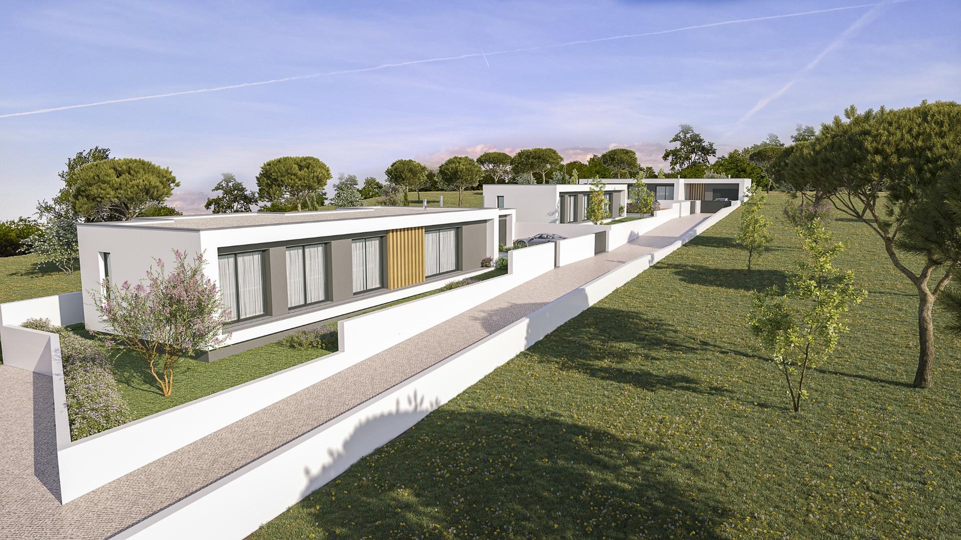 
MORADIA T4 TÉRREA DE ARQUITETURA MODERNA COM PISCINA - NADADOURO
