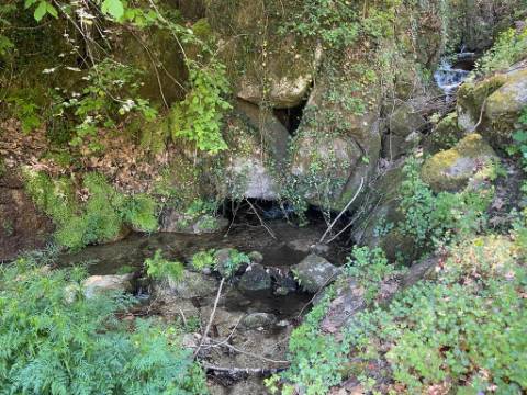 Terreno com anexo agrícola, com 14.090m², a confrontar com ribeiro, em Basto, Cabeceiras de Basto