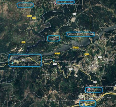 Ruína em pedra para restauro, em Vilar de Cunhas, Cabeceiras de Basto