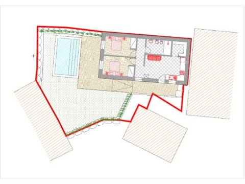 Ruína em pedra para restauro, em Vilar de Cunhas, Cabeceiras de Basto