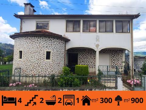 Moradia Bifamiliar T2 e T2, no Lugar da Cancela, próximo a Vila de Cabeceiras de Basto