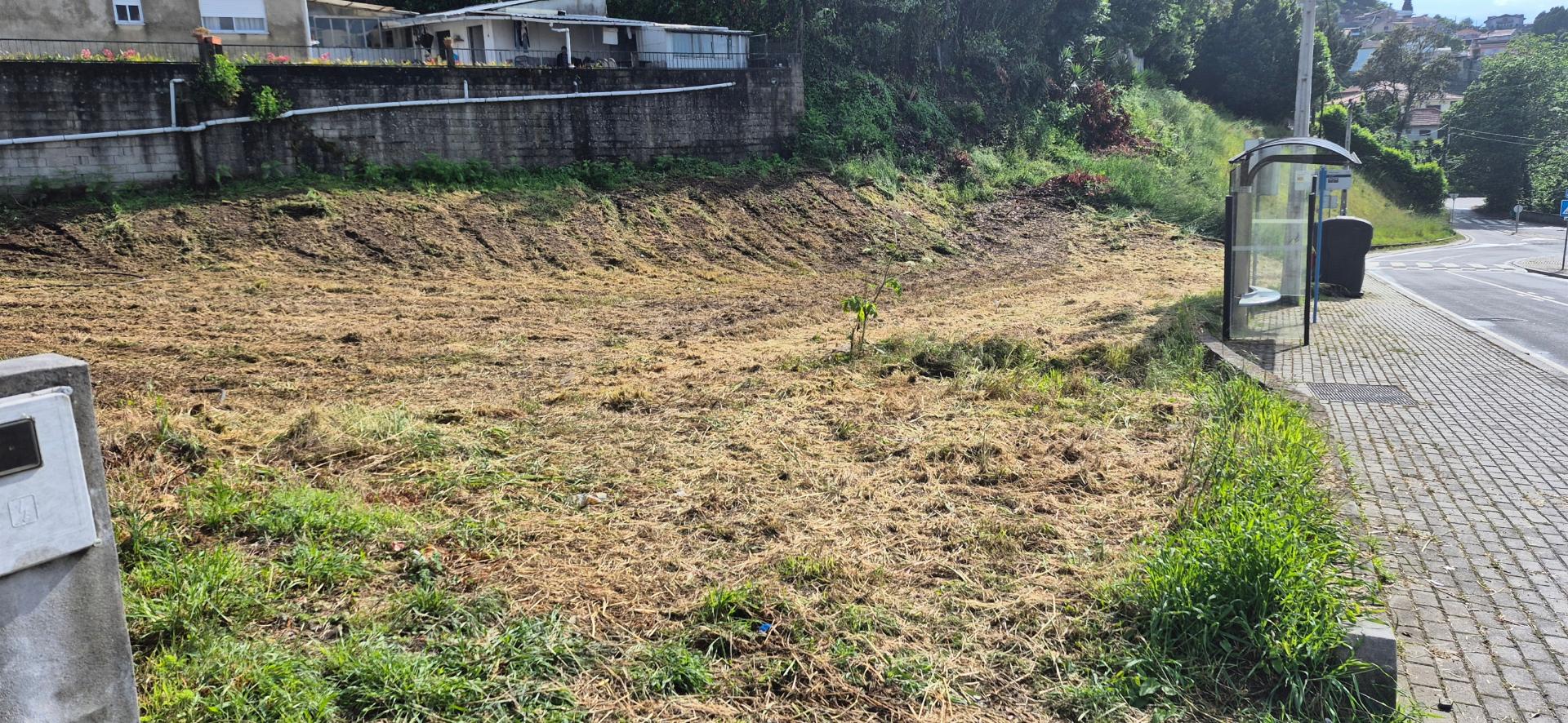 Terreno no lugar de Paradela, em Vilarinho, Santo Tirso.
