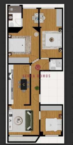 Apartamento T3 totalmente remodelado em São Vicente