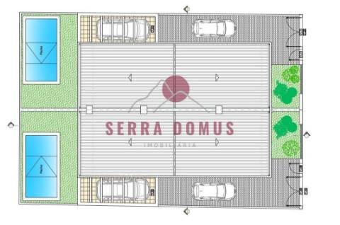 Moradia Geminada frações A ou B com tipologia T4 com piscina em Fernão Ferro
