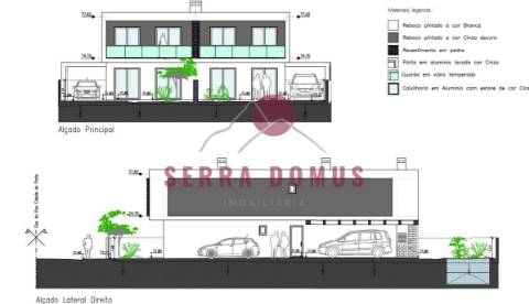 Moradia Geminada frações A ou B com tipologia T4 com piscina em Fernão Ferro