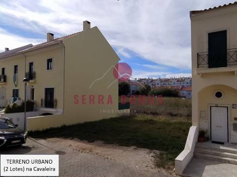 Terreno constituído por 2 Lotes urbanos na Urbanização da Cavaleira