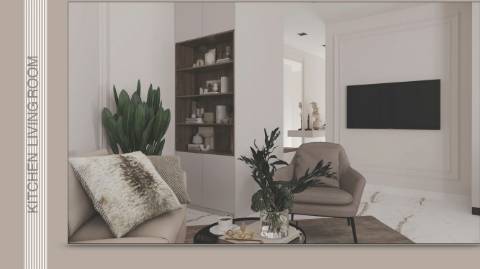 T2+1 Novo num complexo de luxo - Armação de Pera