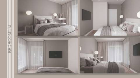 T2+2 Novo num complexo de luxo - Armação de Pera