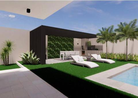 Moradias de luxo em Albufeira com jardim e piscina