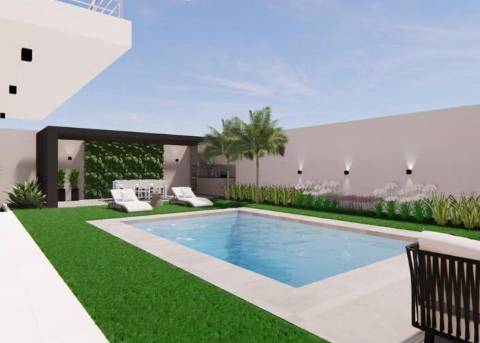 Moradias de luxo em Albufeira com jardim e piscina