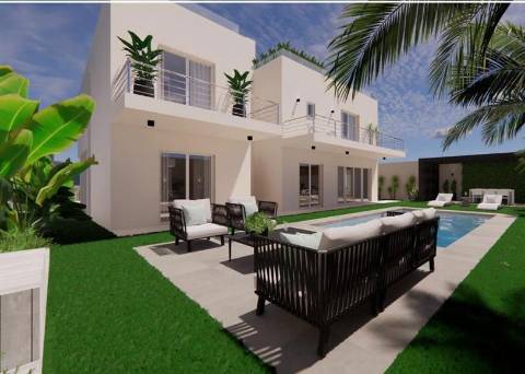 Moradias de luxo em Albufeira com jardim e piscina