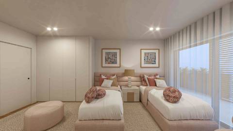 T5 em condomínio de luxo, novo - Faro