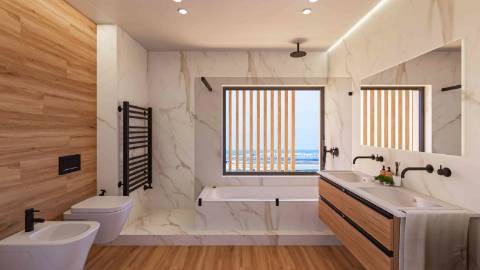 T5 em condomínio de luxo, novo - Faro