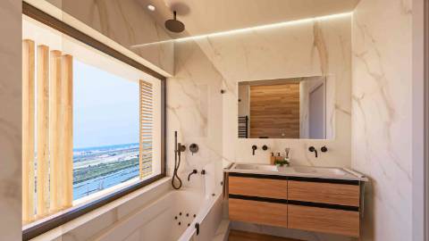 T5 em condomínio de luxo, novo - Faro