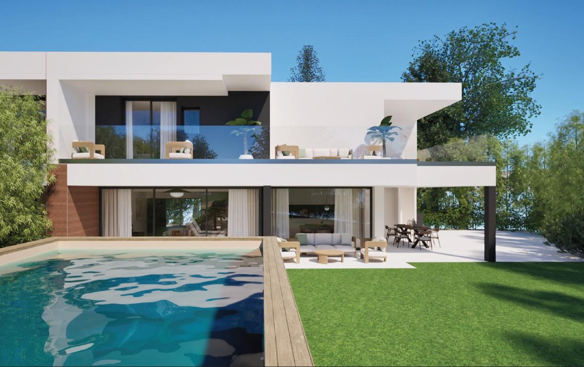 V2 com piscina num condomínio de luxo em Albufeira