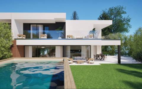 V2 com piscina num condomínio de luxo em Albufeira