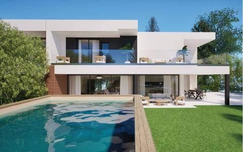 V2 com piscina num condomínio de luxo em Albufeira