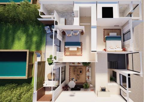 V3 com piscina num condomínio de luxo em Albufeira