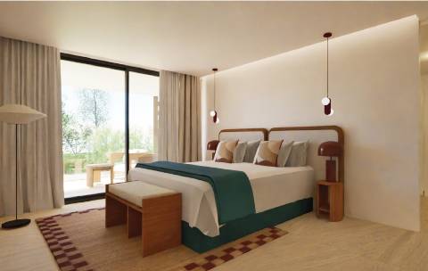 V4 com piscina num condomínio de luxo em Albufeira