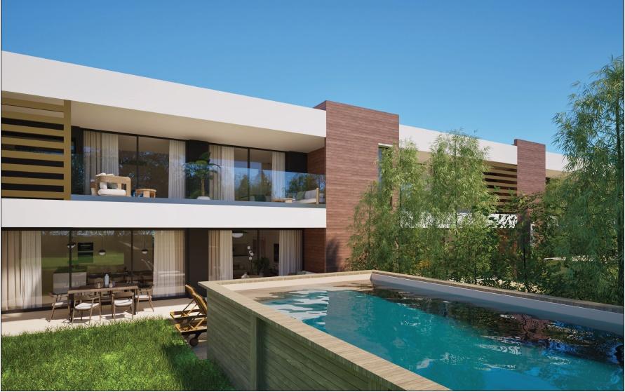 V4 com piscina num condomínio de luxo em Albufeira