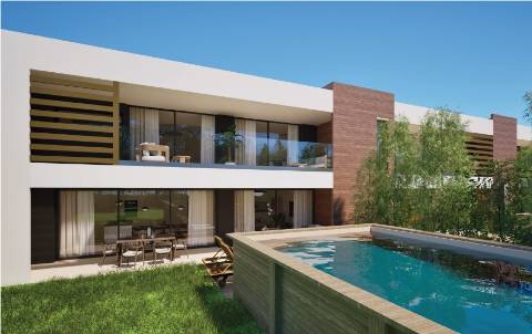 V4 com piscina num condomínio de luxo em Albufeira