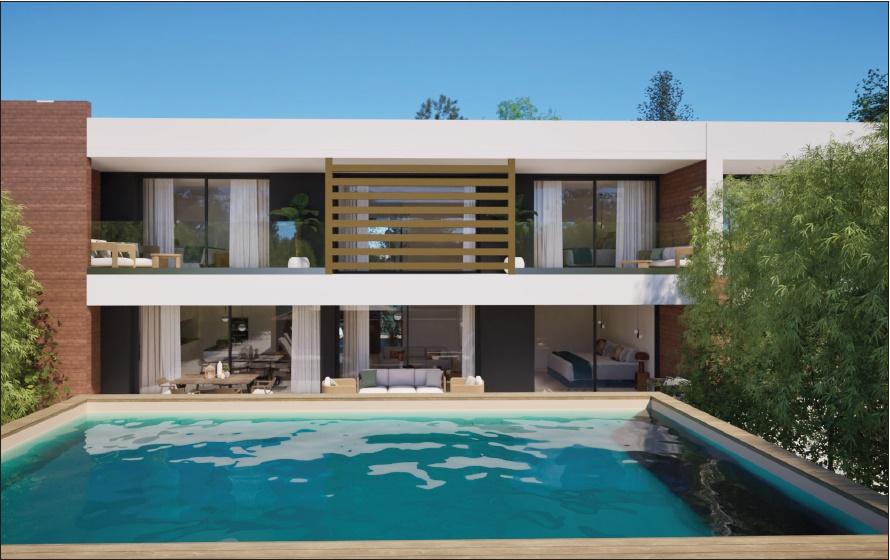 V3 com piscina num condomínio de luxo em Albufeira