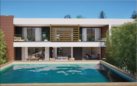 V3 com piscina num condomínio de luxo em Albufeira