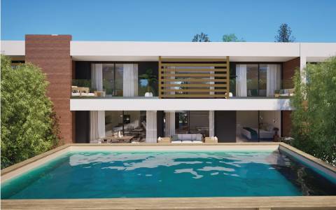 V3 com piscina num condomínio de luxo em Albufeira