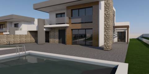 Terreno com projeto aprovado para construção de moradia