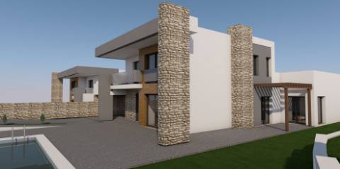 Terreno com projeto aprovado para construção de moradia