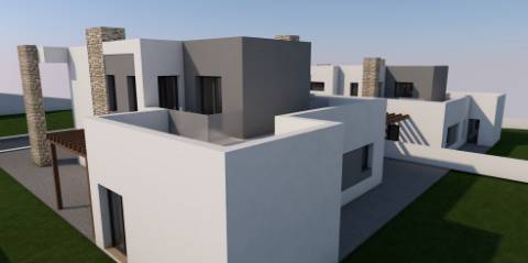 Terreno com projeto aprovado para construção de moradia