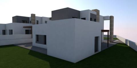 Terreno com projeto aprovado para construção de moradia