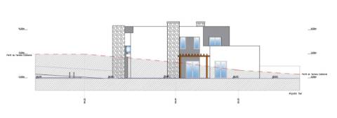Terreno com projeto aprovado para construção de moradia