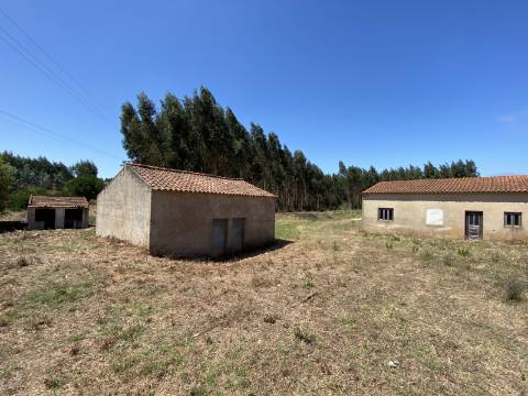 Terreno de 17.800 m2 com Moradia e Armazém