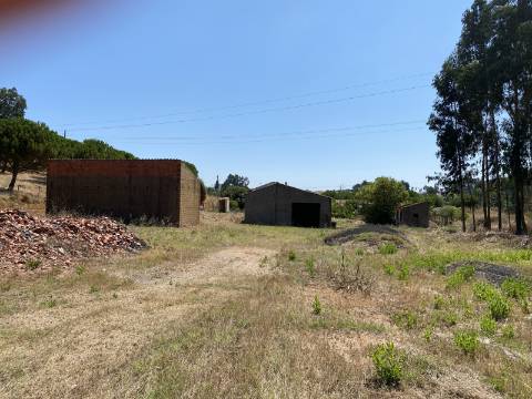 Terreno de 17.800 m2 com Moradia e Armazém